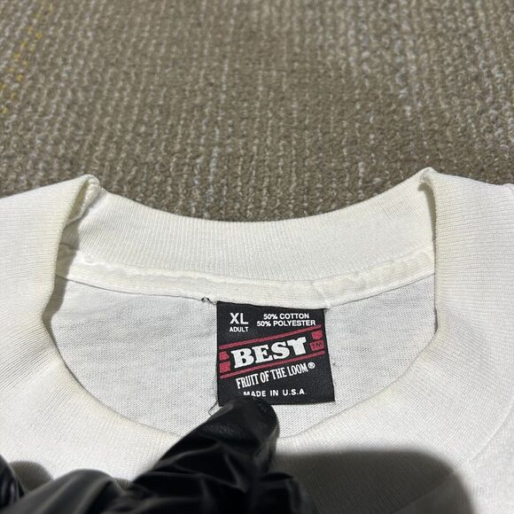 Vintage 90s Texas Declaration Of Independence Congress US History T Shirt XL USA - Picture 4 of 8